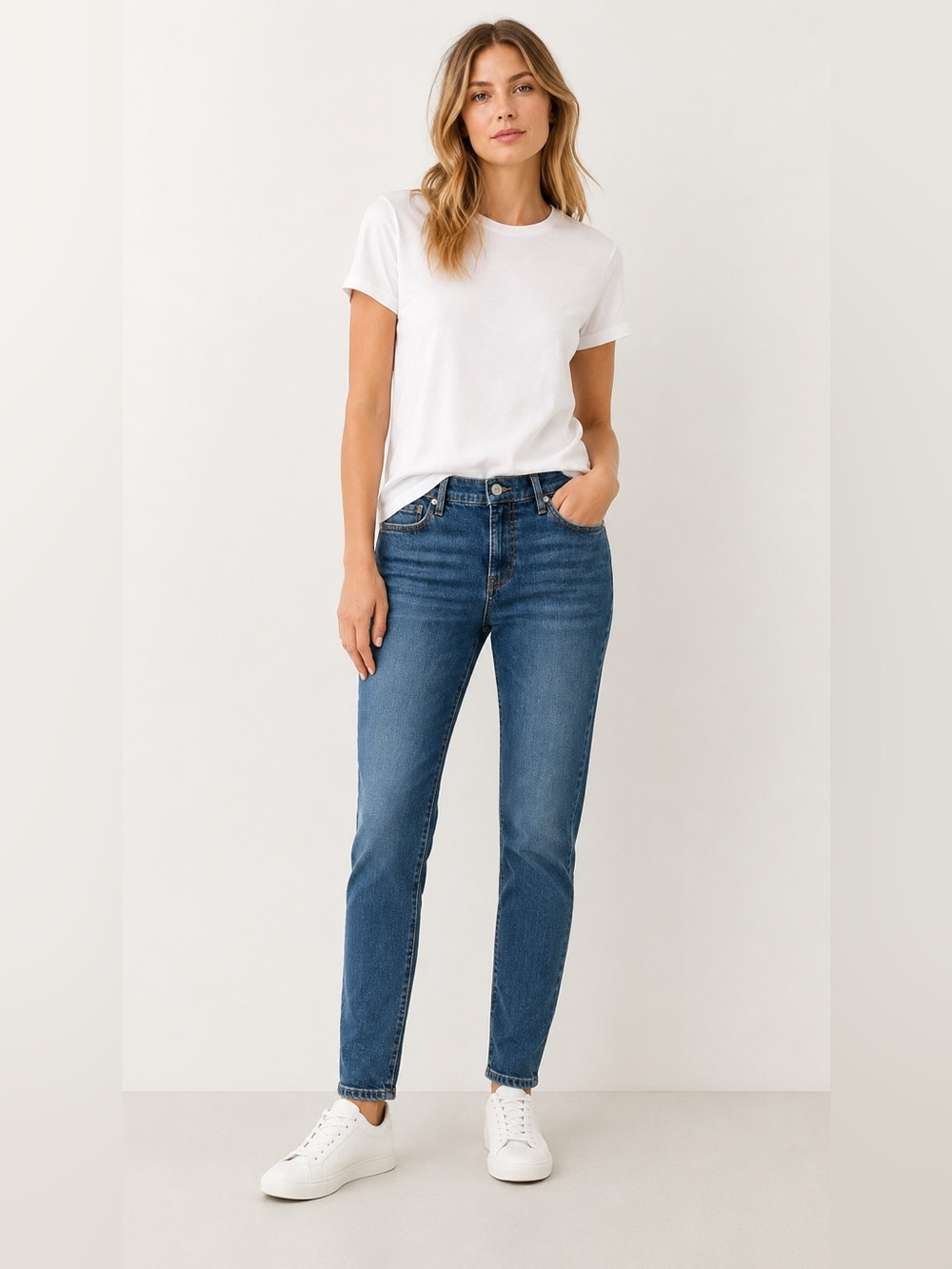 FRAME Le Garçon Othello Slim Boyfriend Jeans Size 30 Mid Rise Stretch